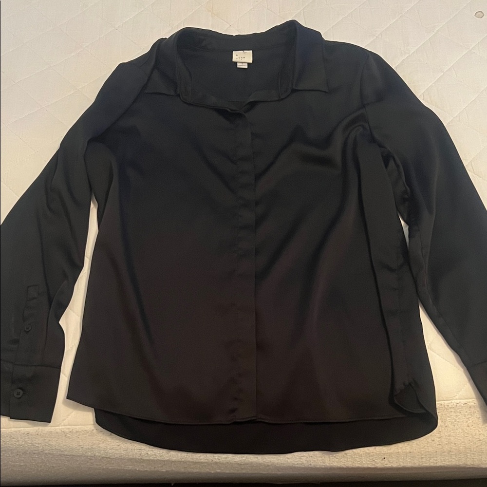 Elegant Black Women's Top
